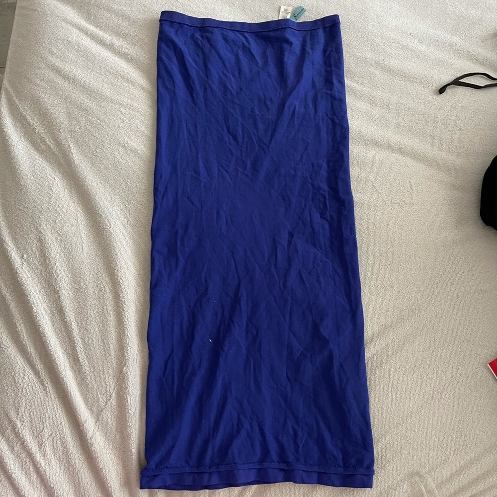 Periwinkle tunic 28 inches